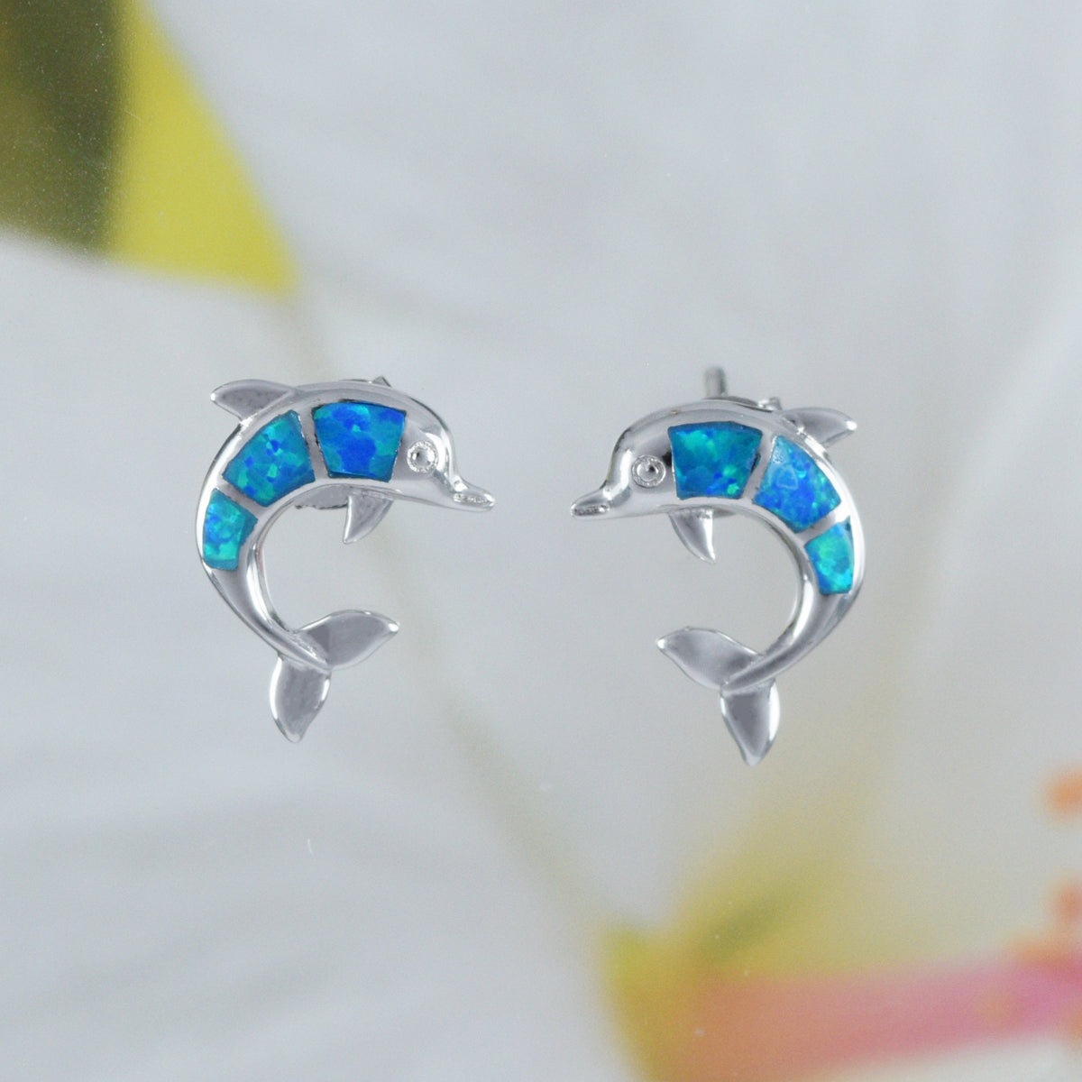 Blue Dolphin Earrings – Coucou Suzette
