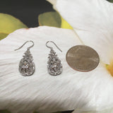 Superbe boucle d'oreille hawaïenne en forme d'ananas 3D, boucle d'oreille pendante en argent sterling 3D en forme d'ananas E9391, cadeau d'anniversaire pour maman, déclaration PC