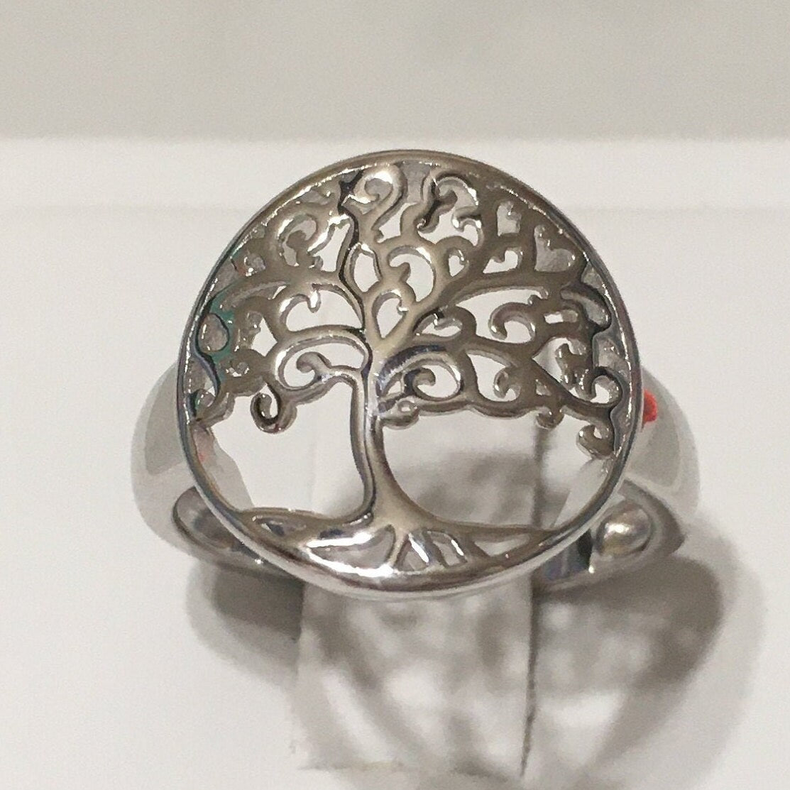 Gorgeous Hawaiian Large Tree of Life Ring, Sterling Silver Tree of Life Ring, Island Jewelry, R2367 Mother Birthday Gift, Stackable Ring