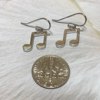 Beautiful Hawaiian Musical Note Earring, Sterling Silver Music Note Dangle Earring, E8141 Birthday Wife Mom Mother Gift, Music Jewelry