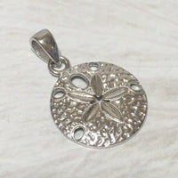 Collier unique et joli en forme de dollar de sable hawaïen, pendentif en argent sterling avec breloque en forme de dollar de sable, cadeau d'anniversaire pour mère, épouse, maman et fille, N6117