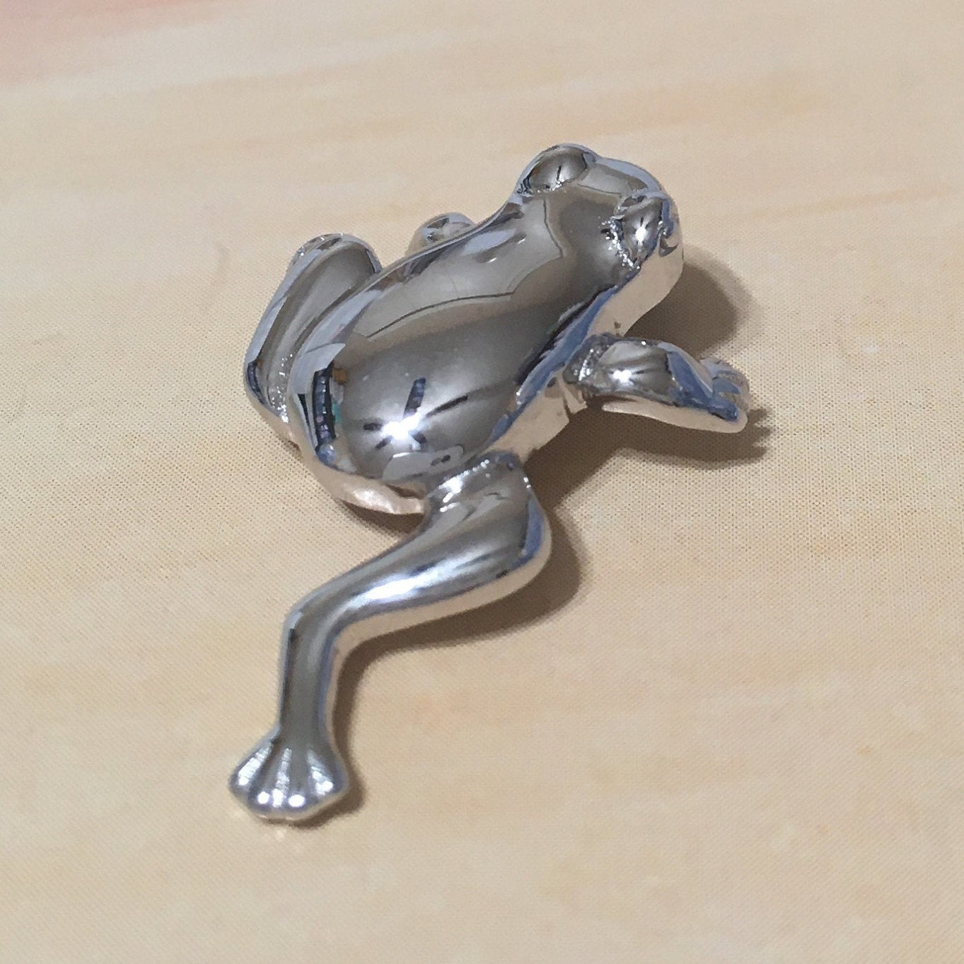 Collier unique de grenouille sauteuse hawaïenne, pendentif grenouille en argent sterling, cadeau d'anniversaire pour mère, épouse, maman, bijoux uniques de l'île, N6121