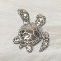 Magnifique collier et boucles d'oreilles en forme de tortue de mer hawaïenne, pendentif en argent sterling en forme de tortue hawaïenne, cadeau d'anniversaire pour mère, épouse, maman, N6127S