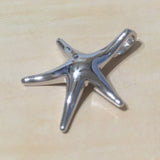 Pretty Hawaiian Starfish Necklace, Sterling Silver Star Fish Charm Pendant, N2011 Birthday Mother Wife Mom Girl Gift, Island Jewelry