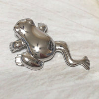 Magnifique collier hawaïen en forme de grenouille, pendentif en argent sterling en forme de grenouille bondissante, cadeau d'anniversaire pour mère, épouse, maman, bijoux uniques de l'île, N6122