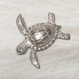 Magnifique collier et boucles d'oreilles en forme de tortue de mer hawaïenne, pendentif en argent sterling avec breloque tortue, cadeau d'anniversaire pour mère, épouse, maman et fille, N6126S