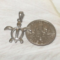 Joli collier de tortue de mer hawaïenne, pendentif à breloque en argent sterling en forme de pétroglyphe de tortue, cadeau d'anniversaire N2004 pour mère, épouse, maman, fille, île