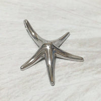 Pretty Hawaiian Starfish Necklace, Sterling Silver Star Fish Charm Pendant, N2022 Birthday Mother Wife Mom Girl Gift, Island Jewelry