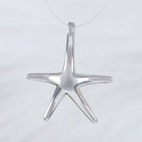 Pretty Hawaiian Starfish Necklace and Earring, Sterling Silver Star Fish Charm Pendant, N2011S Birthday Mother Wife Mom Girl Gift