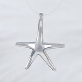 Pretty Hawaiian Starfish Necklace and Earring, Sterling Silver Star Fish Charm Pendant, N2011S Birthday Mother Wife Mom Girl Gift