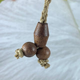 Collier unique en bois de koa véritable et véritable de grande taille, collier en bois de koa sculpté à la main en forme de tortue de mer, cadeau d'anniversaire pour mère N9408