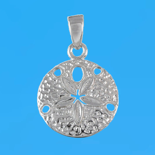 Collier unique et joli en forme de dollar de sable hawaïen, pendentif en argent sterling avec breloque en forme de dollar de sable, cadeau d'anniversaire pour mère, épouse, maman et fille, N6117