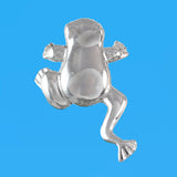 Magnifique collier hawaïen en forme de grenouille, pendentif en argent sterling en forme de grenouille bondissante, cadeau d'anniversaire pour mère, épouse, maman, bijoux uniques de l'île, N6122