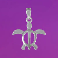 Joli collier de tortue de mer hawaïenne, pendentif à breloque en argent sterling en forme de pétroglyphe de tortue, cadeau d'anniversaire N2004 pour mère, épouse, maman, fille, île