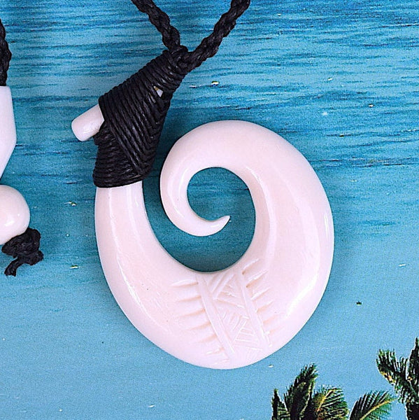 Fish Hook Pendant Necklace - Hawaii Fishing Carved Palestine | Ubuy